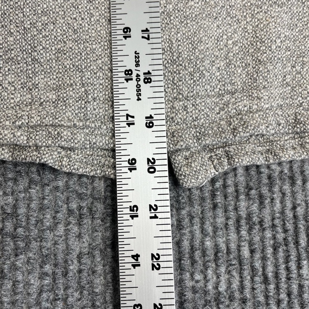 Vtg 90s CP Shades Vest Womens M Linen Rayon Lagenlook Minimalist Boho Button Up - Picture 8 of 8